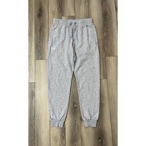 Under Armour UA Rival Gray Fleece Jogger Sweatpants Mens Sz Medium
